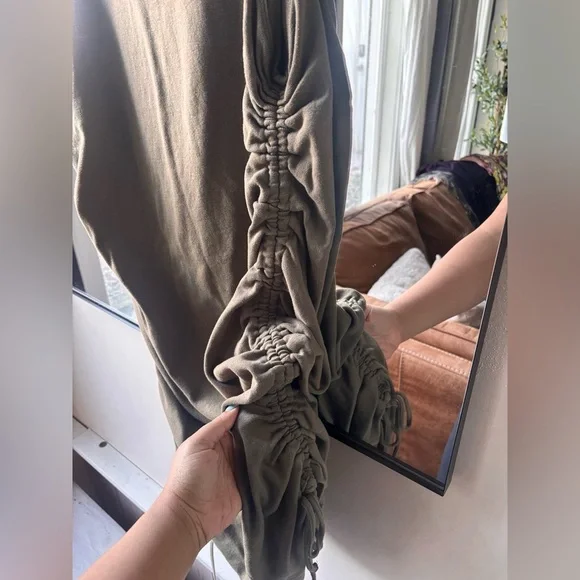 GOOD AMERICAN | tank ruched dress | size 7 - Picture 5 of 5